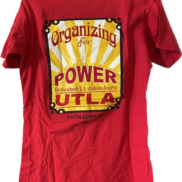 UTLA LAUSD Union T-Shirt - Picture 3 of 5